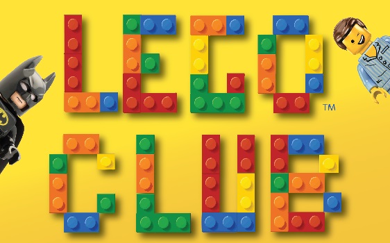 Lego Club Night is the last Monday of every month at 6 PM!