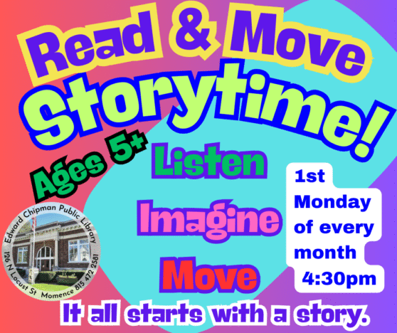 Read & Move * Read & Make * Ages 5+